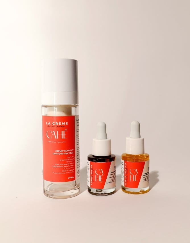 Routine peau sèche à imperfections