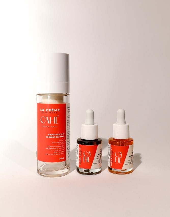 Routine peau à imperfections et taches